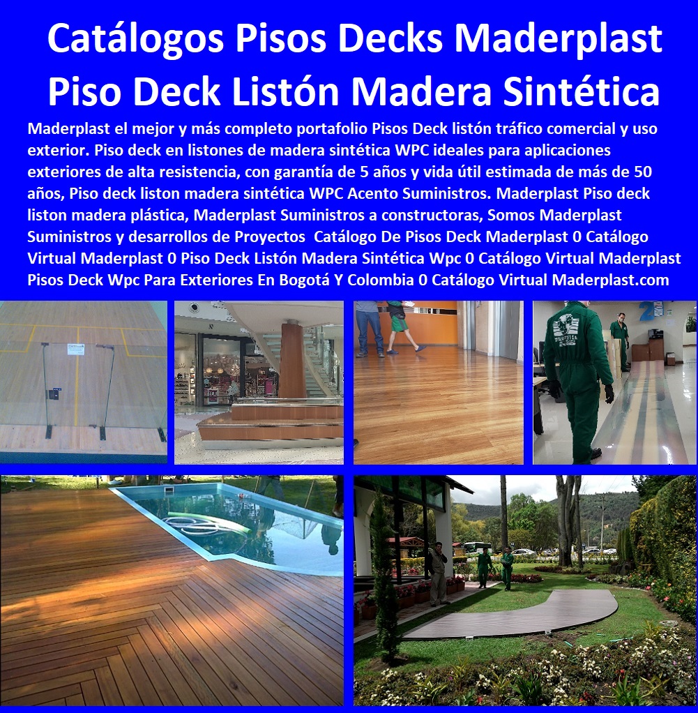 07 PISOS FLOTANTES 0 PISOS PARA EXTERIORES 0 BORDES DE PISCINAS 0 TARIMAS DE MADERA PLÁSTICA WPC 0 MADERPLAST PISO GLAMPING 0 Suelos Elevados 0 Terrazas Flotantes 0 Terraza Volados 0 Deck Elevado Para Piletas 0, Pisos Deck 